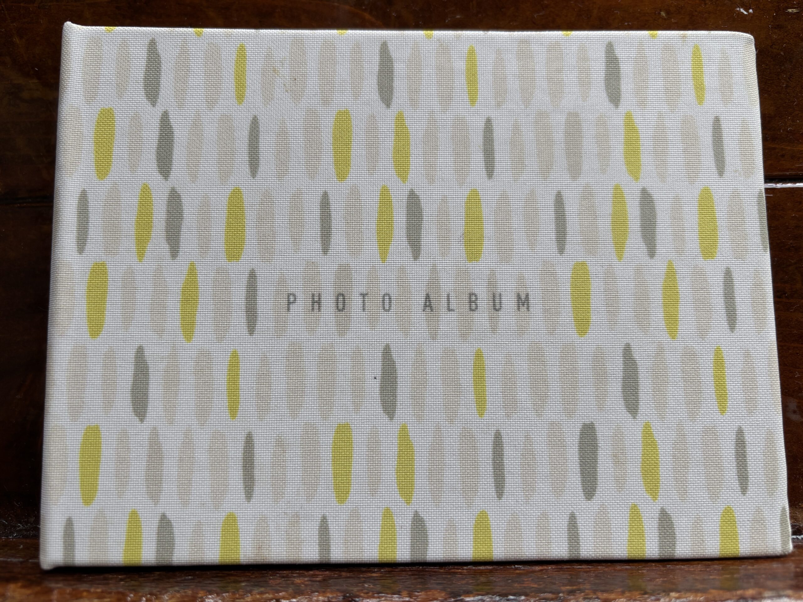 客室に置かれていた手作りの館内案内『PHOTO ALBUM』